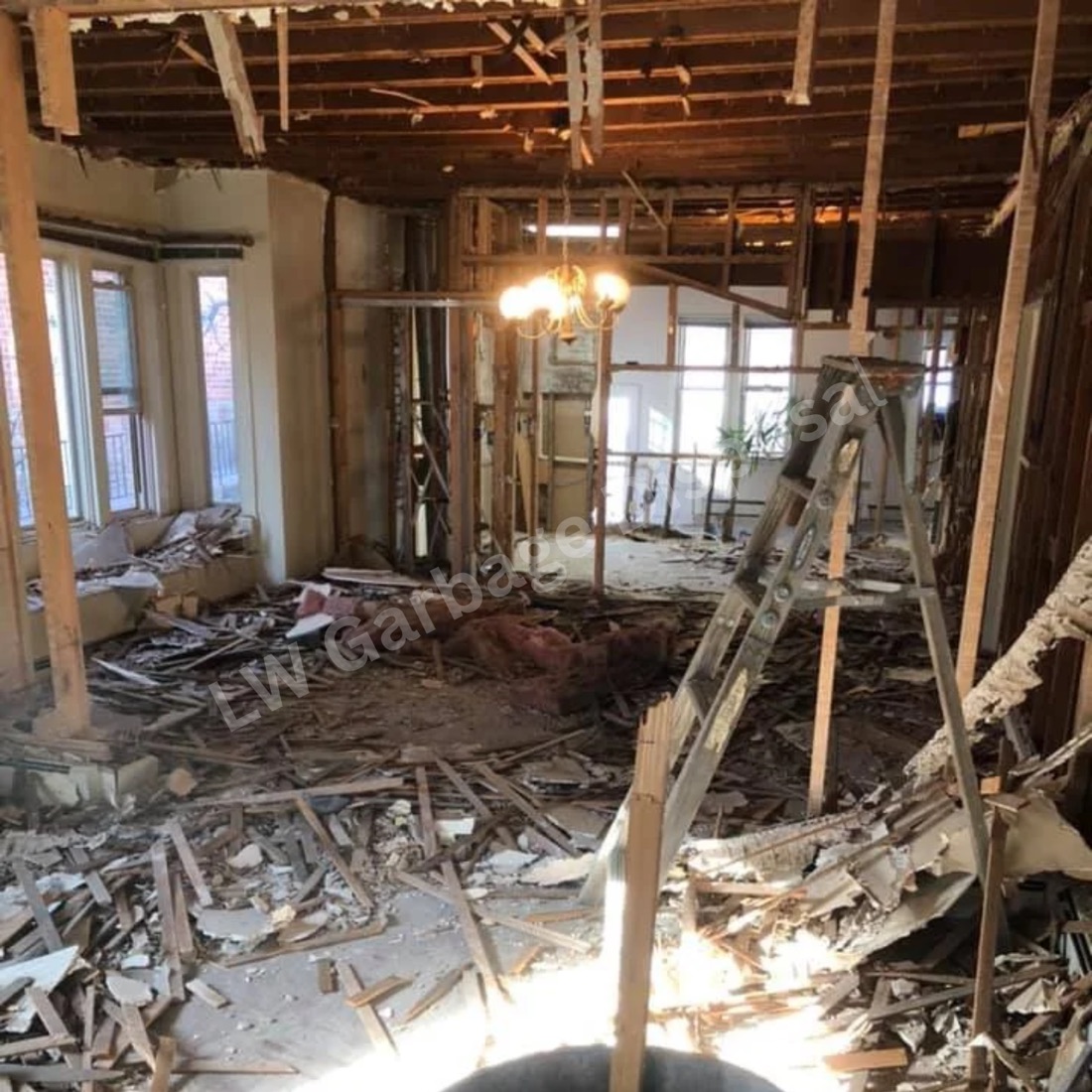 Light Demolition in Laguna Woods, CA by LW Garbage Disposal
