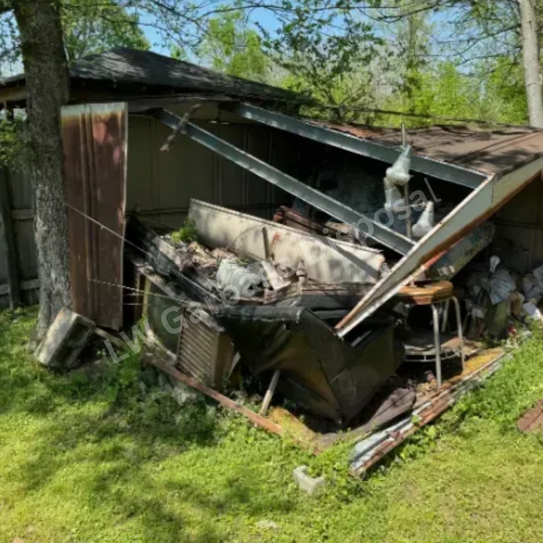 Shed Demolition in Laguna Woods, CA by LW Garbage Disposal